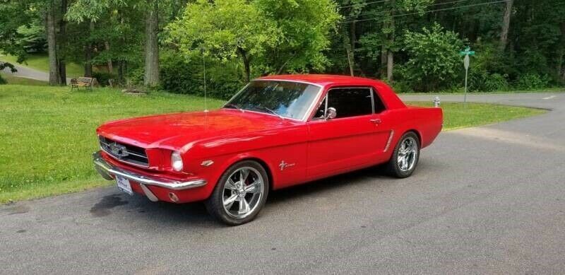1965 Red Ford Mustang Coupe