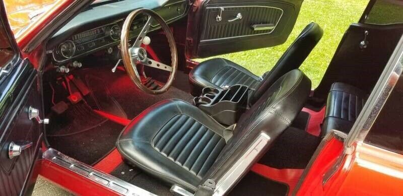 1965 Red Ford Mustang Coupe