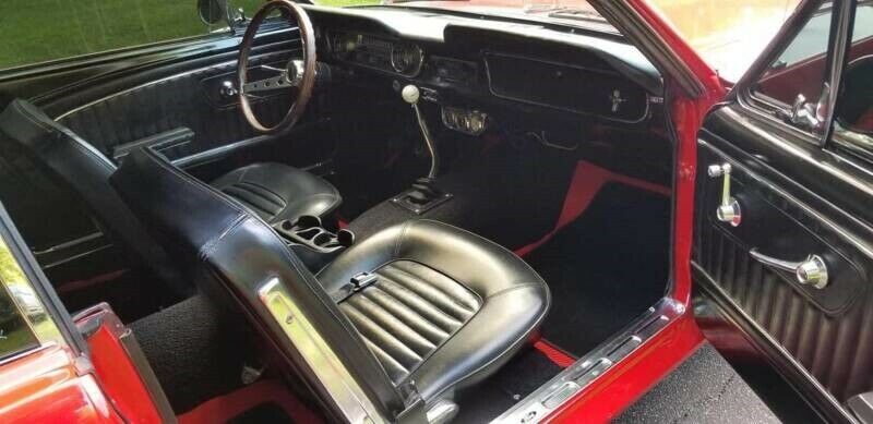 1965 Red Ford Mustang Coupe