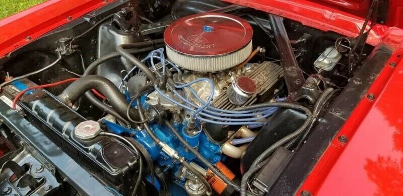 1965 Red Ford Mustang Coupe