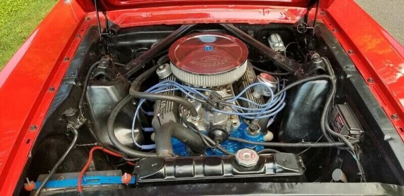 1965 Red Ford Mustang Coupe