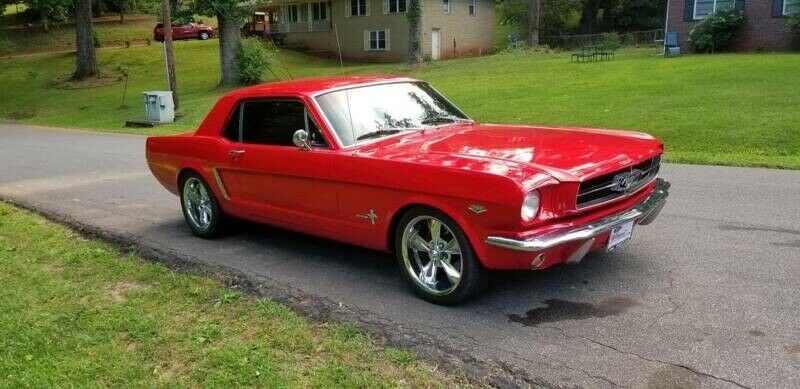 1965 Red Ford Mustang Coupe