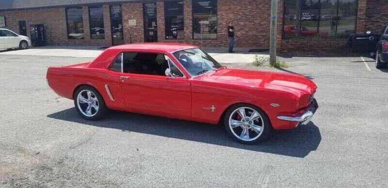 1965 Red Ford Mustang Coupe