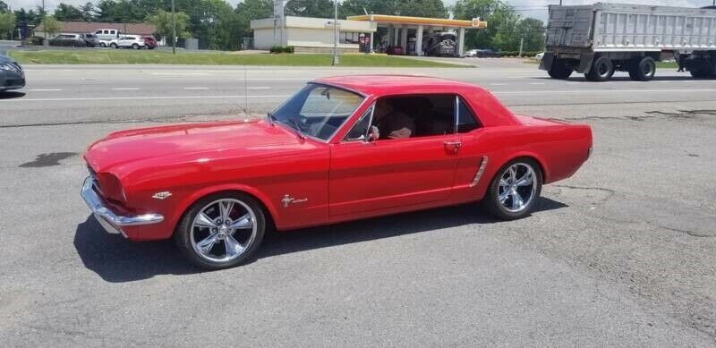 1965 Red Ford Mustang Coupe