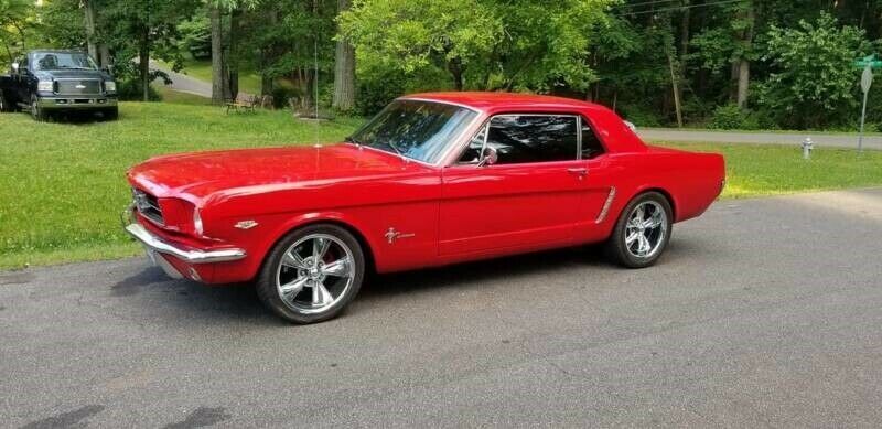 1965 Red Ford Mustang Coupe