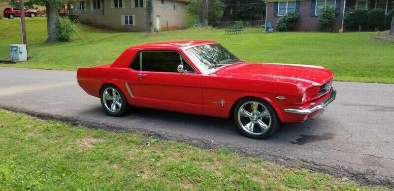 1965 Red Ford Mustang Coupe