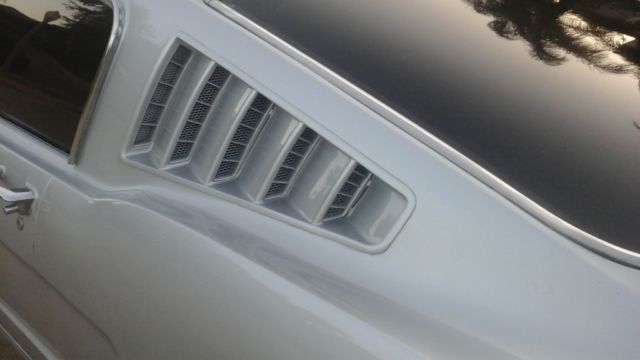 1965 Silver Ford Mustang Fastback