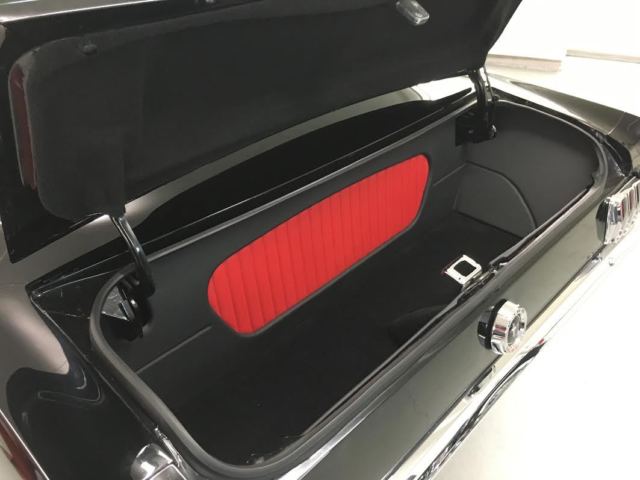 1965 Black Ford Mustang Fastback