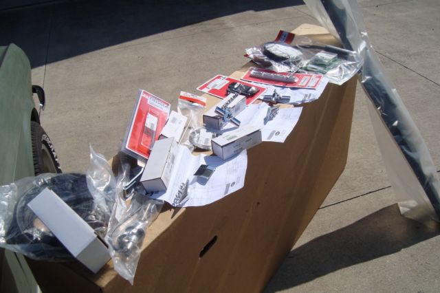 1965 Red Ford Mustang