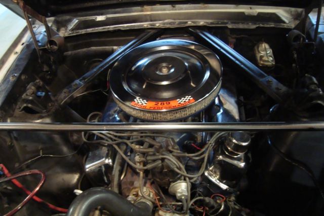 1965 Red Ford Mustang