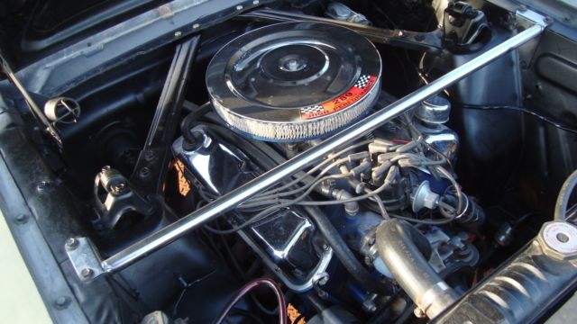 1965 Red Ford Mustang