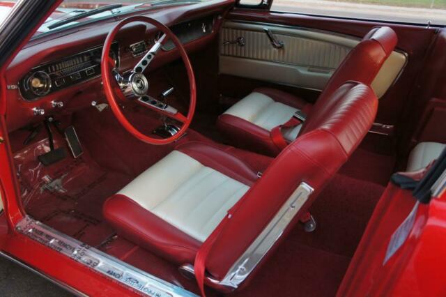 1965 Red Ford Mustang