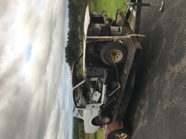 1965 White Ford Mustang Fastback