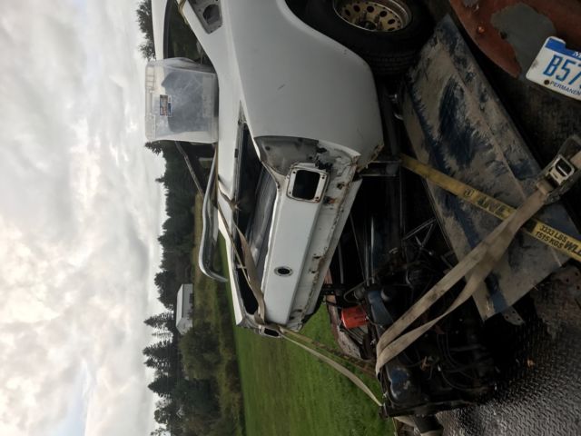1965 White Ford Mustang Fastback