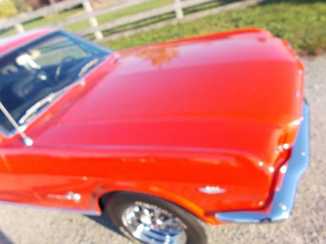 1965 Red Ford Mustang --