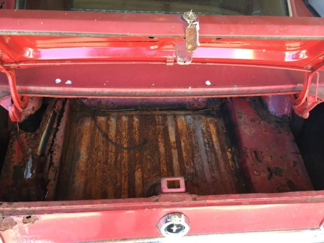 1965 Rangoon Red Ford Mustang Fastback