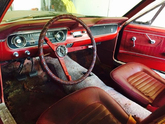 1965 Rangoon Red Ford Mustang Fastback