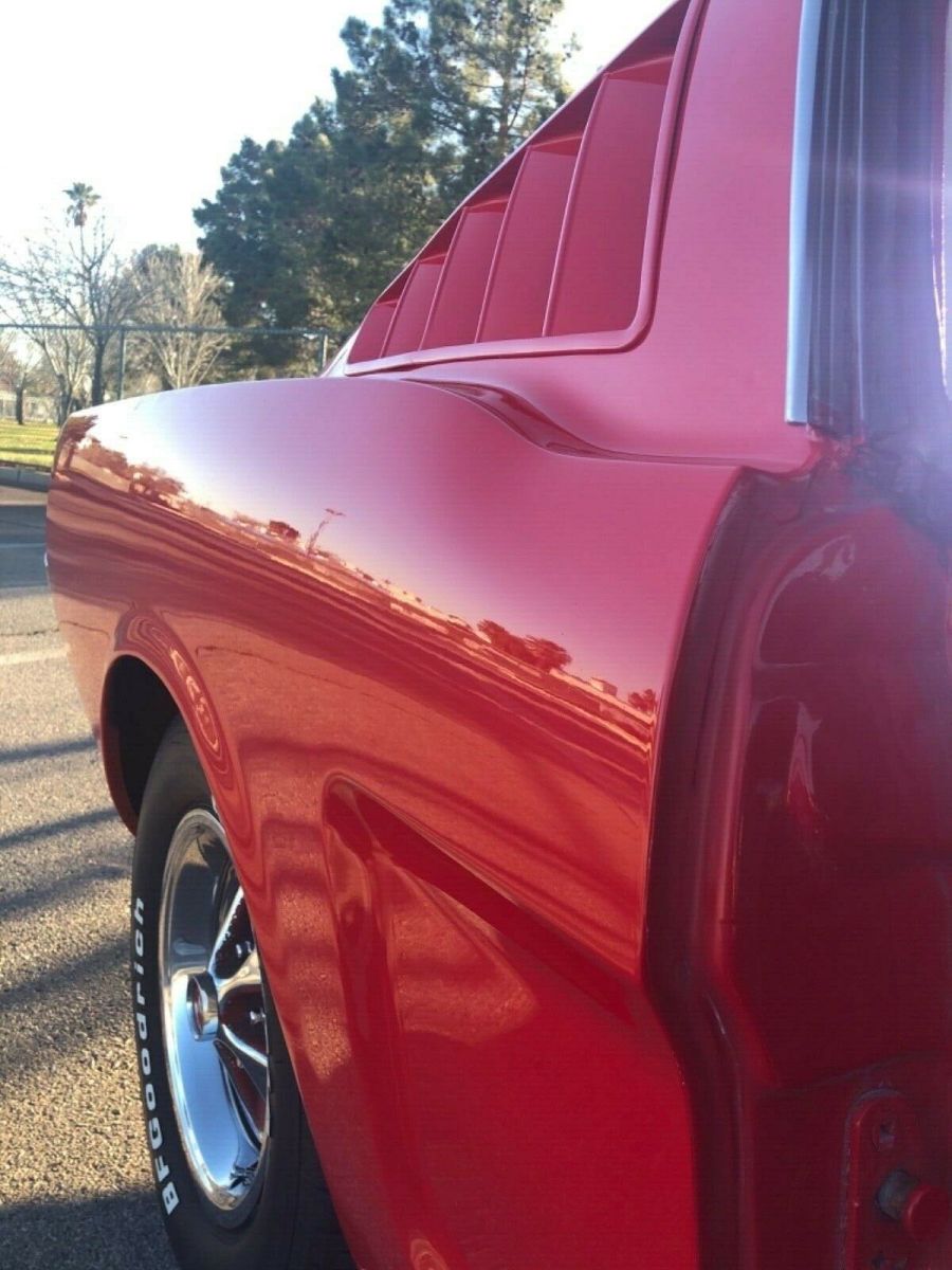 1965 Red Ford Mustang Fastback