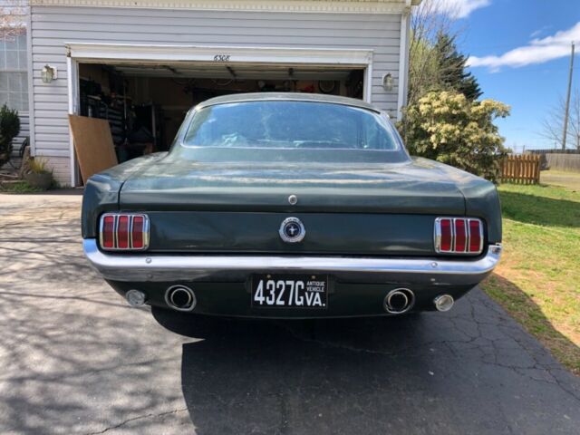 1965 Green Ford Mustang Coupe