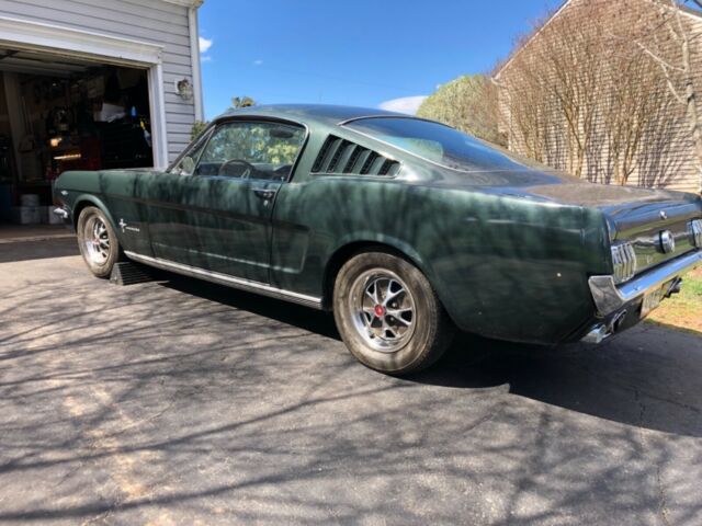 1965 Green Ford Mustang Coupe