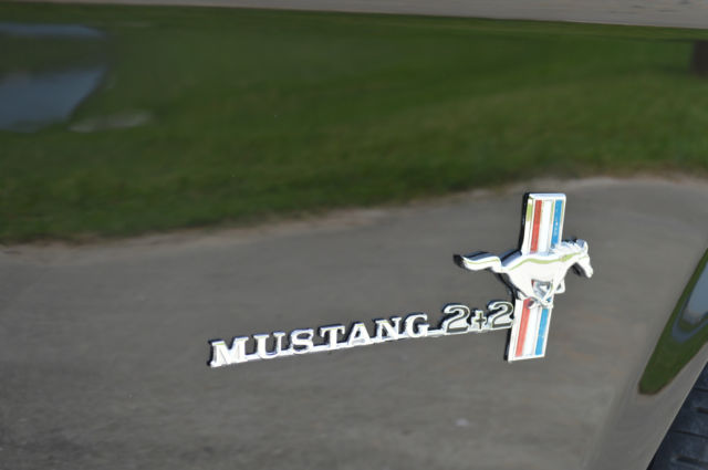 1965 Black Ford Mustang Fastback