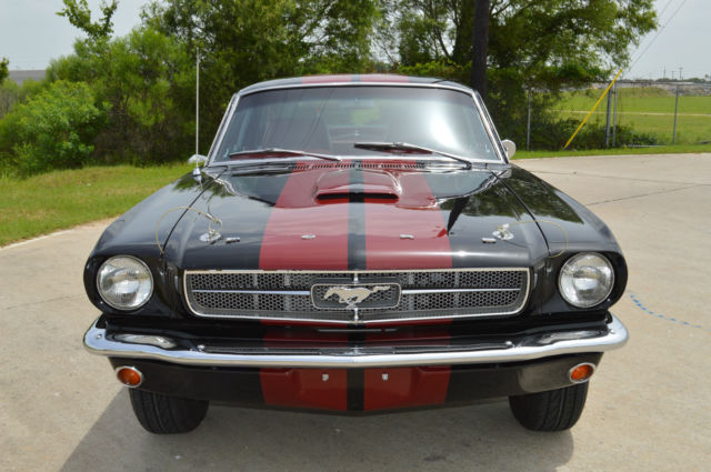 1965 Black Ford Mustang Fastback