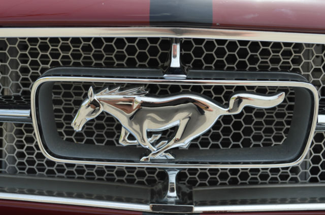 1965 Black Ford Mustang Fastback