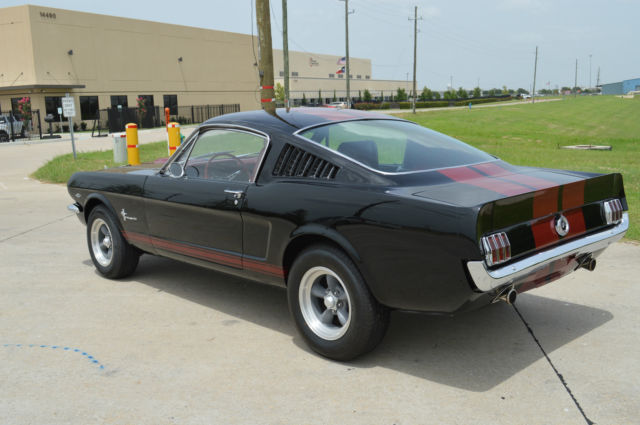 1965 Black Ford Mustang Fastback