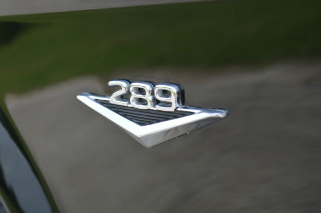 1965 Black Ford Mustang Fastback