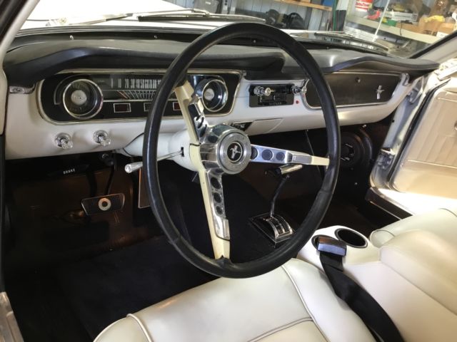 1965 White Ford Mustang FASTBACK