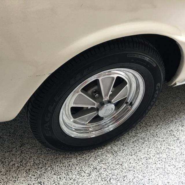 1965 White Ford Mustang FASTBACK