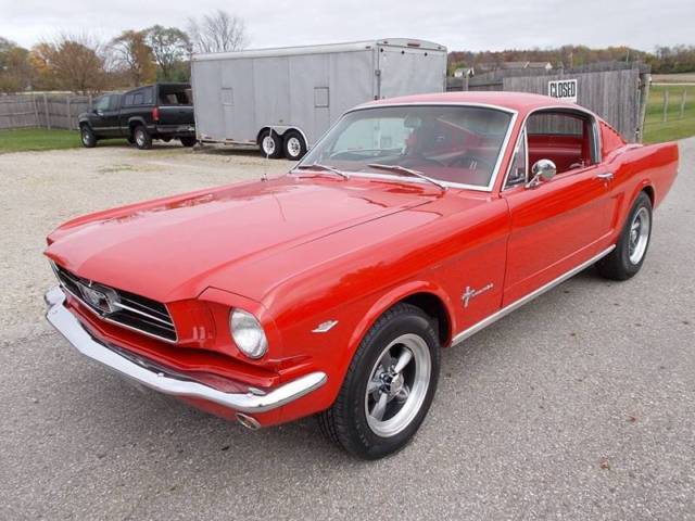 1965 Red Ford Mustang N/A