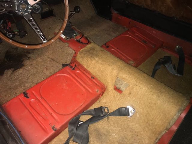 1965 Red Ford Mustang Fastback