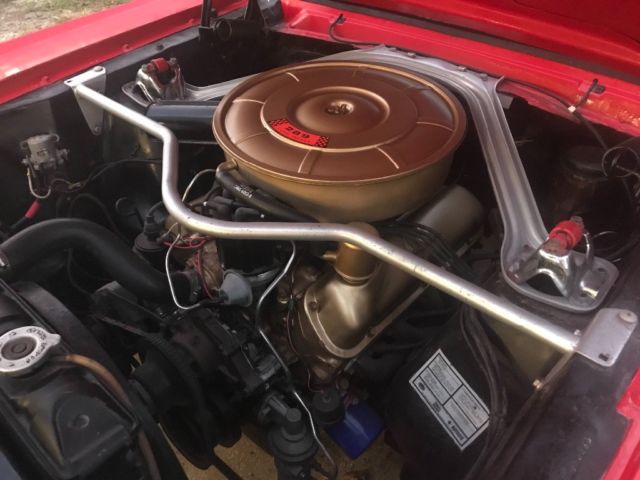 1965 Red Ford Mustang Fastback