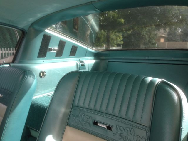 1965 White Ford Mustang Fastback