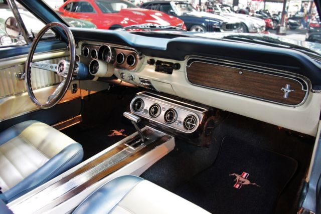 1965 Blue Ford Mustang Fastback