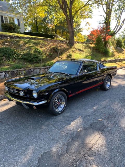 1965 Black Ford Mustang Fastback