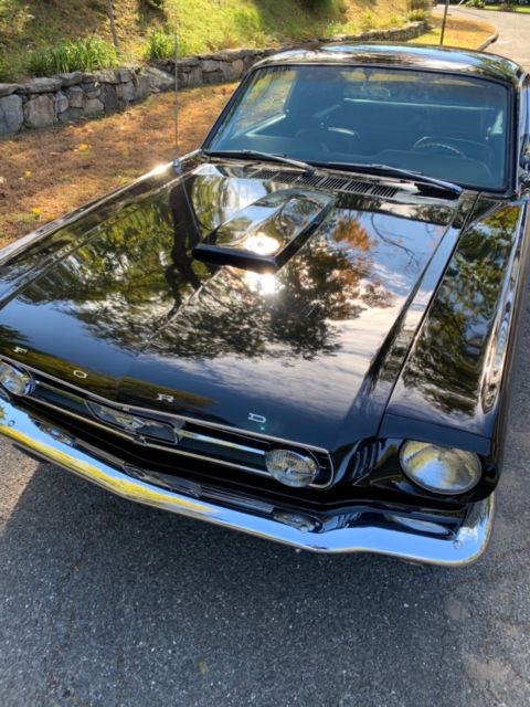 1965 Black Ford Mustang Fastback