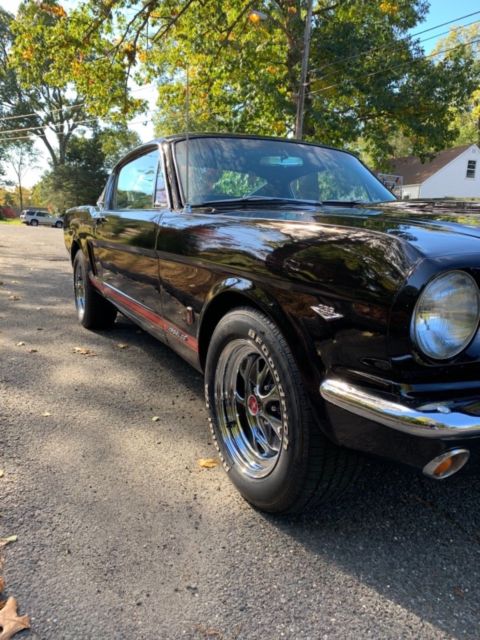 1965 Black Ford Mustang Fastback
