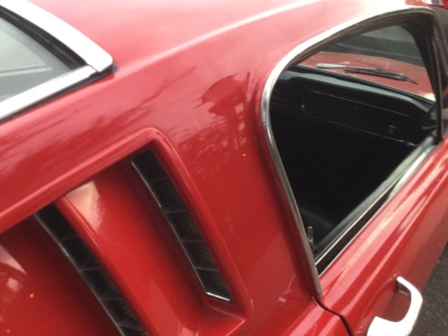 1965 Red Ford Mustang Fastback