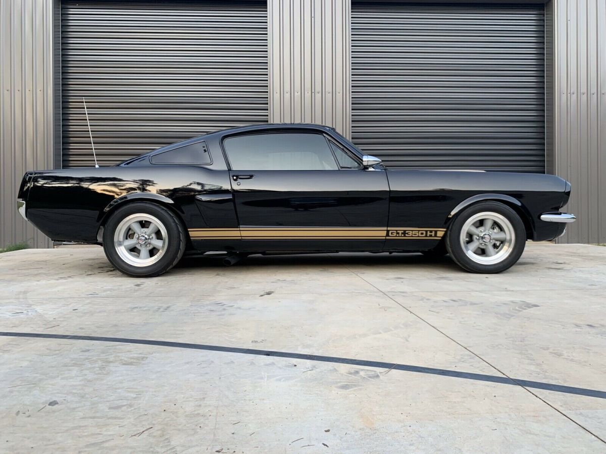 1965 Black Ford Mustang fastback