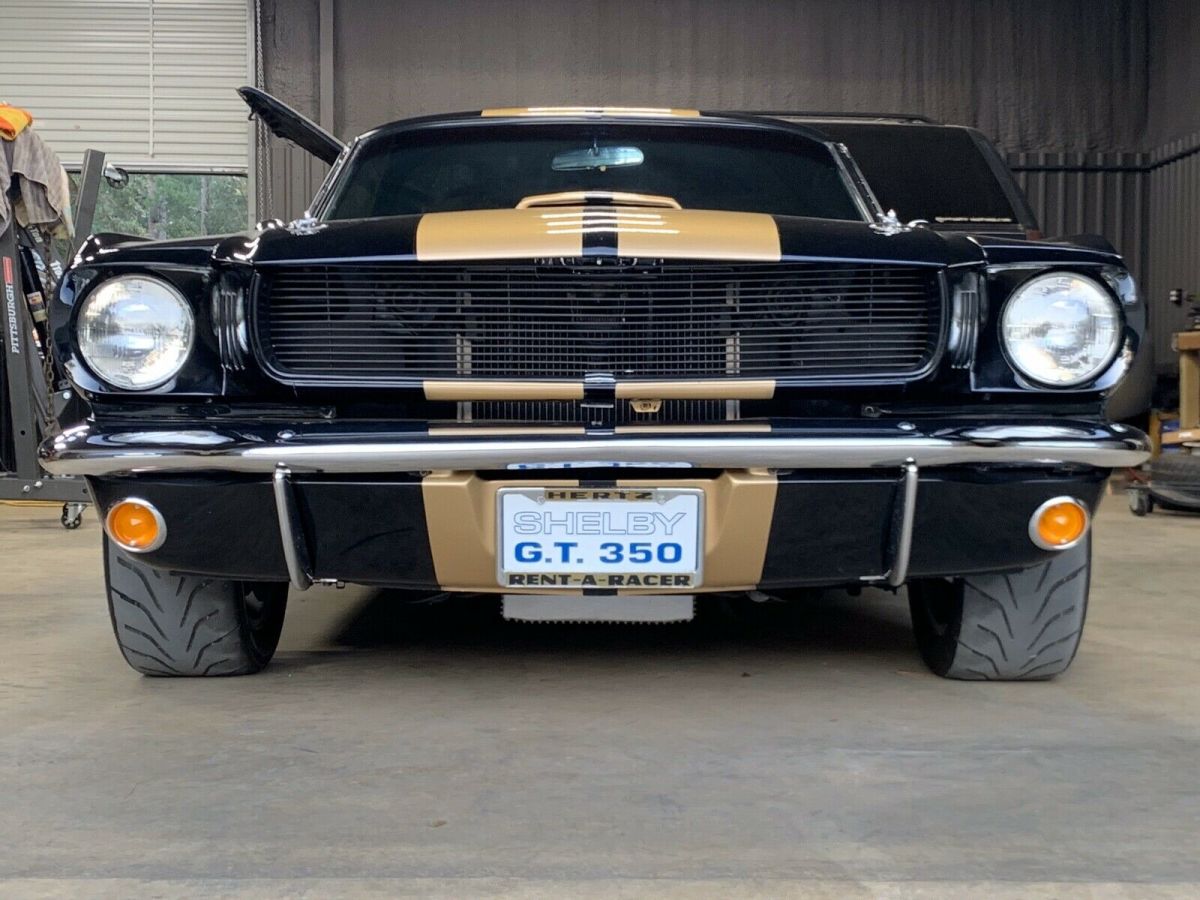 1965 Black Ford Mustang fastback