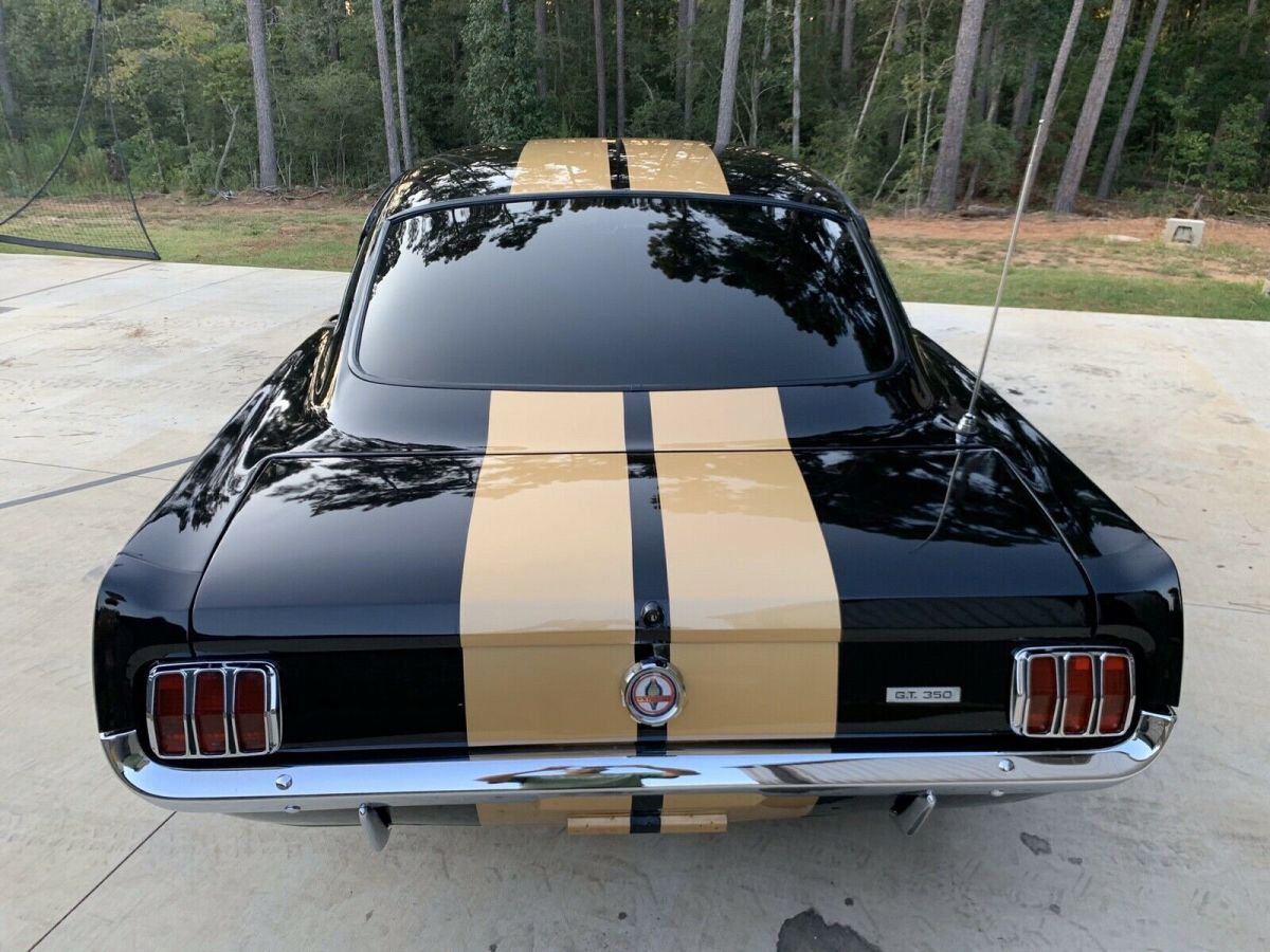 1965 Black Ford Mustang fastback