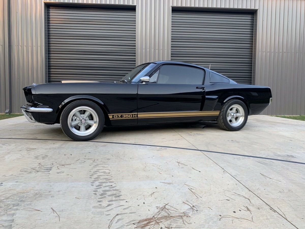 1965 Black Ford Mustang fastback