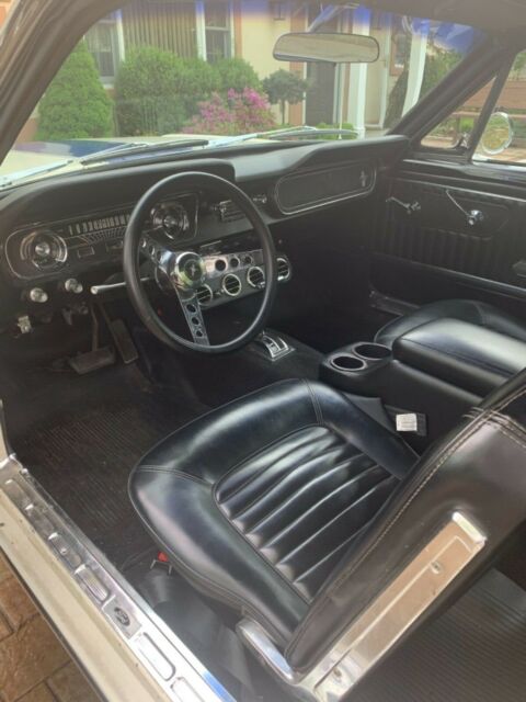 1965 White Ford Mustang Fastback