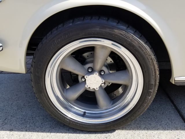 1965 Wimbledon White Ford Mustang Fastback