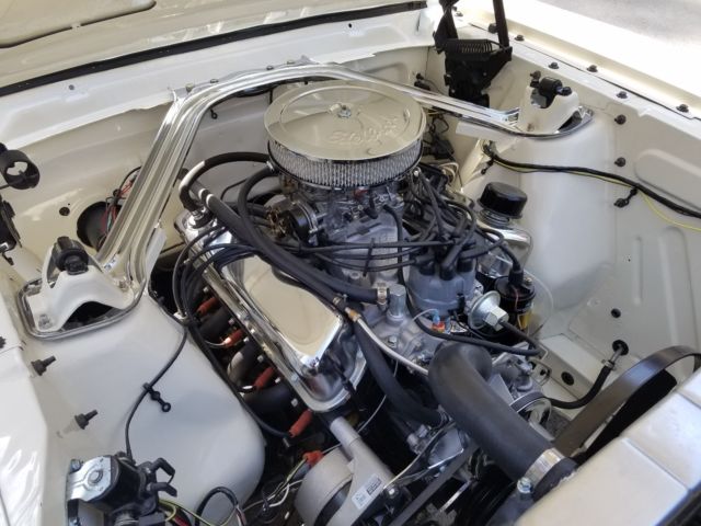 1965 Wimbledon White Ford Mustang Fastback