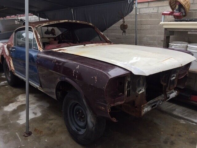 1965 Blue Ford Mustang Fastback