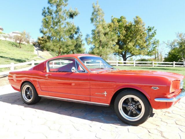 1965 RED Ford Mustang FASTBACK
