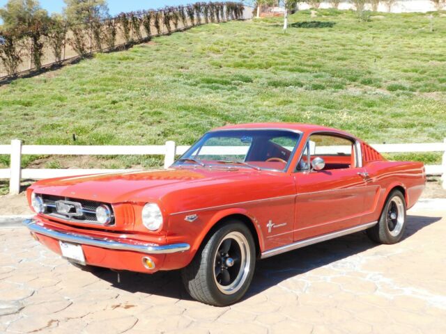 1965 RED Ford Mustang FASTBACK